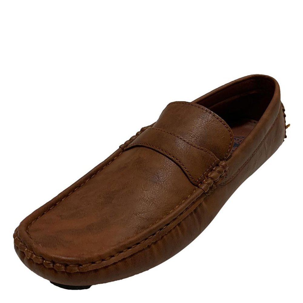 Gallery Seven Mens Rustcopper Driving Loafers 10.5